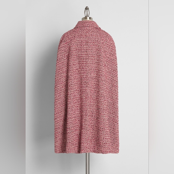 Modcloth pink cape coat - Picture 4 of 6